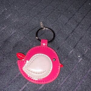 Coach Pink Bird Key chain
